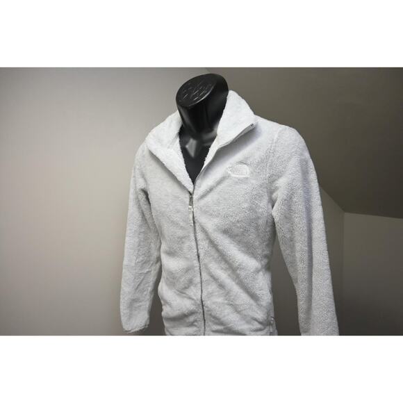 The North Face Sherpa Sweater Fleece Gray Full Zip Jacket Womens Small - Picture 1 of 8
